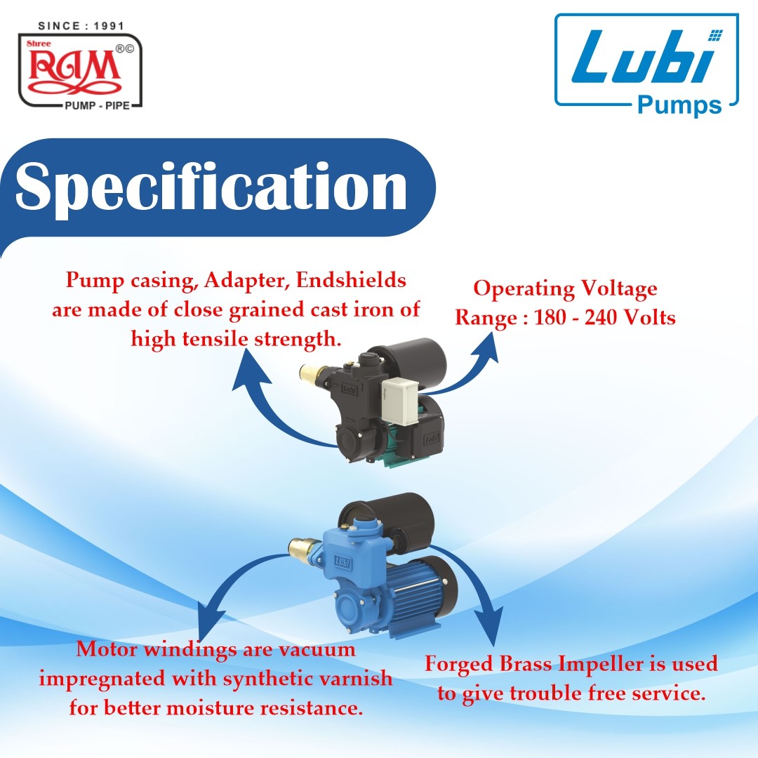 LUBI Home Pressure Booster System